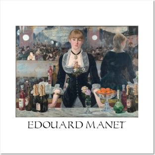 Edouard Manet- A Bar at the Folies- Bergere Posters and Art